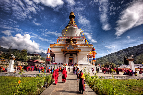breathtaking scenery of bhutan