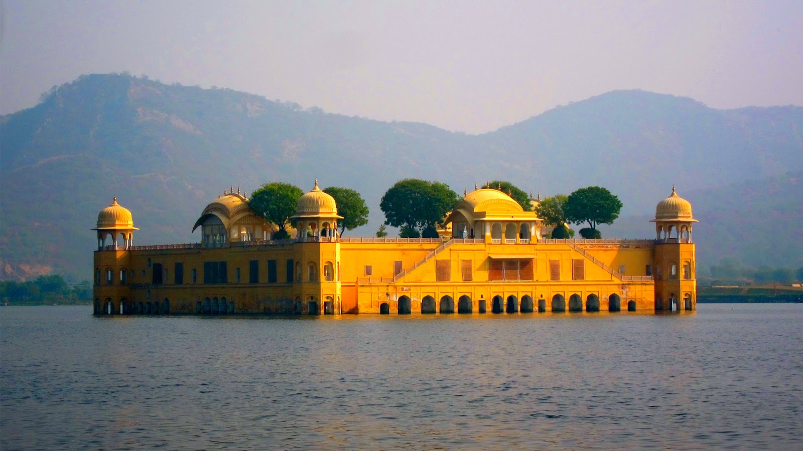 golden triangle with golden temple