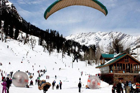 Manali volvo bus tour package